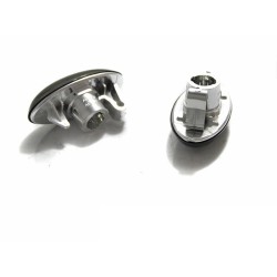 Πλαϊνά Φλας Φτερού Για Peugeot 107 / 1007 / 206 / 307 / 407 / 4007 / 607 / Partner / Citroen C2 / C3 / Xsara / Toyota Aygo Smoke