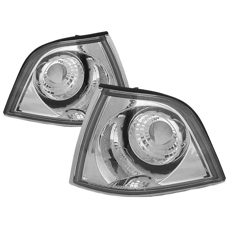Μπροστινά Φλας Για Bmw 3 E36 90-99 Sedan/Touring/Compact Χρώμιο 2 Τεμάχια Sonar
