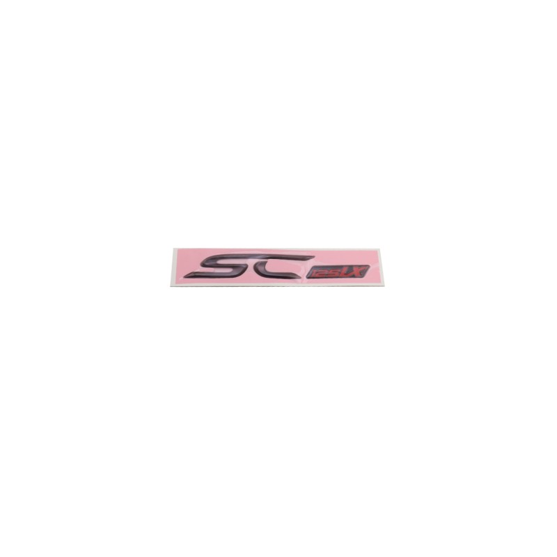 Αυτοκόλλητο Σήμα 1 "SC125LX" Πλαιν.Καπακιών OEM MBP SC125LX