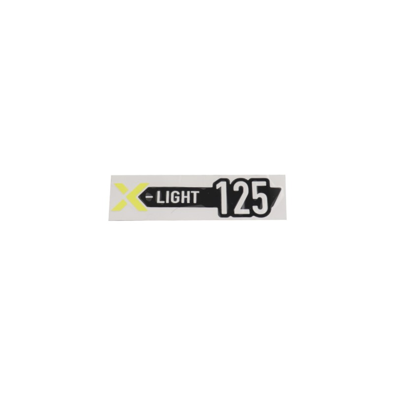 Αυτοκόλλητο "X-LIGHT125" OEM Κίτρινο X-LIGHT125 CBS E5