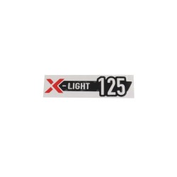 Αυτοκόλλητο "X-LIGHT125" OEM Κόκκινο X-LIGHT125 CBS E5