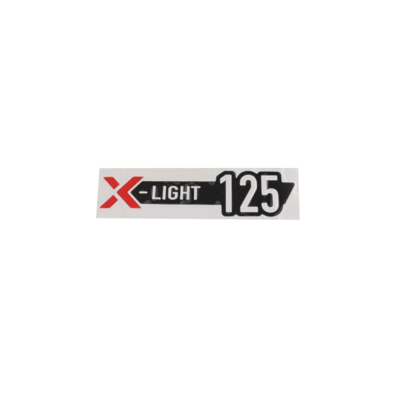 Αυτοκόλλητο "X-LIGHT125" OEM Κόκκινο X-LIGHT125 CBS E5
