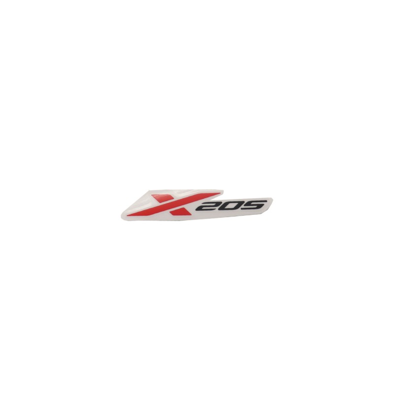 Αυτοκόλλητο ΟΕΜ  Αριστερό "TRK-X" για Λευκό Μοτό BENELLI/TRK502X'23