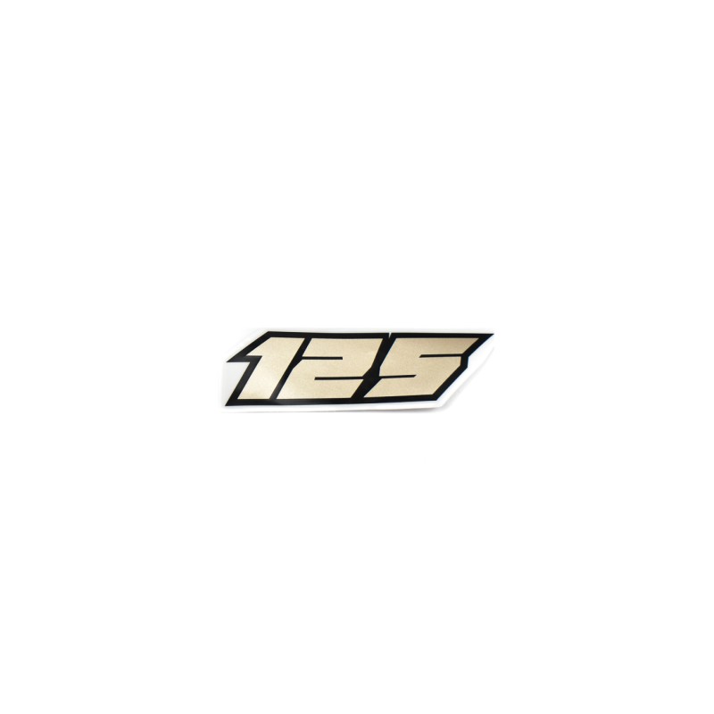 Αυτοκόλλητο OEM "125" (για Μαύρο Μοτό) BENELLI/TNT125I