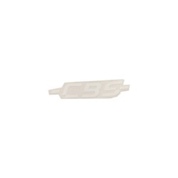 Αυτοκόλλητο OEM "CBS" Λευκό για Κόκκινο  Μοτό BENELLI/TNT125I