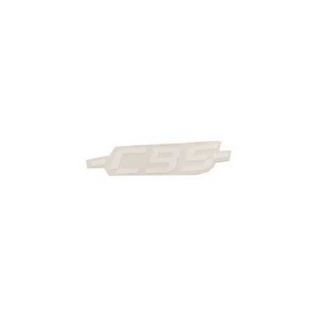 Αυτοκόλλητο OEM "CBS" Λευκό για Κόκκινο  Μοτό BENELLI/TNT125I