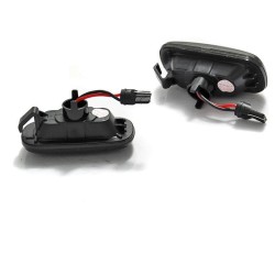 Πλαϊνά Φλας Φτερού Για Audi A3 8P 03-08 / A4 B6/B7 00-07 / A6 C6 02-05 Allroad / A8 D3 04-09 / TT 8J 06-11 Led Smoke 2 Τεμάχια