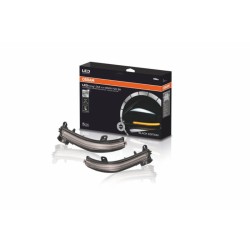 Φλας Καθρέπτη Για Bmw 1 , 2 , 3 , 4 , M4 , X1 , i3 Osram Dynamic Led Μαύρο/Φιμέ 2 Τεμάχια