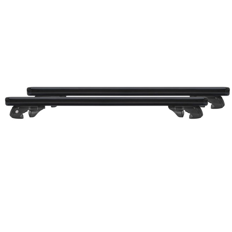 MENABO ΜΠΑΡΕΣ ΟΡΟΦΗΣ ΑΛΟΥΜΙΝΙΟΥ FENDER 118 cm ΣΕ ΜΑΥΡΟ ΧΡΩΜΑ ΓΙΑ Mercedes Benz C-Class (S203) Station Wagon 5 doors 20002007 ΜΕ 