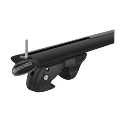 MENABO ΜΠΑΡΕΣ ΟΡΟΦΗΣ ΑΛΟΥΜΙΝΙΟΥ FENDER XL 134 cm ΣΕ ΜΑΥΡΟ ΧΡΩΜΑ ΓΙΑ SSangYong Kyron 5 doors 20052014 ΜΕ RAISED RAILS - 2 ΤΕΜ. (1