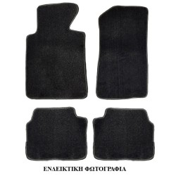 Πατάκια Αυτοκινήτου Μοκέτα Για VW Passat B6/3C 2005-2010 Μαύρο 4 Τεμάχια