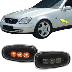 Πλαϊνά Φλας Φτερού Για Mercedes-Benz C W202 96-01 / CLK W208 97-02 / E W124 93-95 / W210 95-03 / SLK R170 96-04 / Vito W638 96-0
