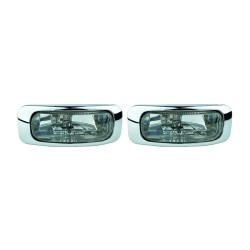 Προβολείς Universal 125x46mm H3 12V 55W LA-1100 16031 Λευκό 2 Τεμάχια