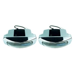 Προβολείς Universal 125x46mm H3 12V 55W LA-1100 16031 Λευκό 2 Τεμάχια