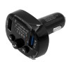 FM Transmitter Με Bluetooth 2 USB Οθόνη LCD Και Τηλεχειριστήριο Als-A931 12 Volt Μαύρο 1 Τεμάχιο