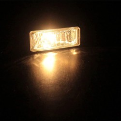 Προβολείς Ομίχλης Universal 126x46mm H3 12 Volt 55 Watt LA-V127 Λευκοί 2 Τεμάχια