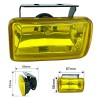 Προβολείς Ομίχλης Universal 97x58mm H3 12 Volt 55 Watt LA-1040 Κίτρινοι 2 Τεμάχια