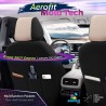 Καλύμματα Αυτοκινήτου Carbon Design Universal Jacquard / Rachel / Δερματίνη Σετ Εμπρός / Πίσω 11 Τεμαχίων Μπεζ CRB-3403