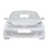 Φρυδάκια Μπροστινών Φαναριών Για VW Golf 6 08-11 2 Τεμάχια