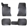 Πατάκια Σκαφάκια 3D Από Λάστιχο TPE Για Mercedes E-Class (Multiform) W124/W210/W211/CLS W219 Rizline 4 Τεμάχια Μαύρα Χωρίς Κουμπ