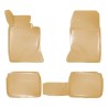 Πατάκια Σκαφάκια 3D Από Λάστιχο TPE Για Mercedes E-Class (Multiform) W124/W210/W211/CLS W219 Rizline 4 Τεμάχια Μπεζ Χωρίς Κουμπώ
