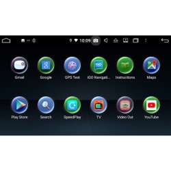 Οθόνη 1Din Bizzar Universal Deckless Android 10 8 Core Bluetooth / USB /WiFi / GPS Με Οθόνη 7" U-BL-8C-UV11-PRO