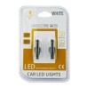 Λάμπες Led T10 12volt 2 Led Λευκό Canbus W5W Auto GS 600664 2 Τεμάχια