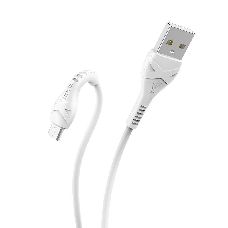 Καλώδιο Φόρτισης Και Μεταφοράς Δεδομένων USB Hoco X37 Για Micro-USB 2.4A 1m 1 Τεμάχιο