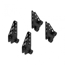 Στοπ CRUZ 941-005 Για Σχάρα 10cm 4 Τεμάχια
