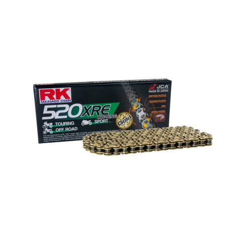 Αλυσίδα RK GB520XRE-126L CLF Χρυσή