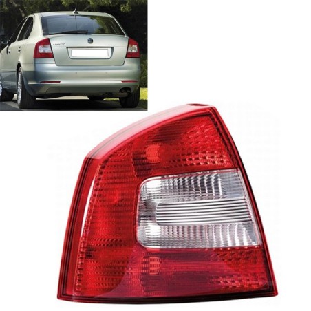 Φανάρι Πισινό Αριστερό Για Skoda Octavia 5 08-13 4D Sedan Depo