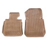 Πατάκια Σκαφάκια 3D Από Λάστιχο Για Bmw 1 E81 , E87 04-11 "Star Diamond" 4 Τεμάχια Μπεζ