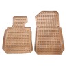 Πατάκια Σκαφάκια 3D Από Λάστιχο Για Bmw 1 E81 , E87 04-11 "Star Diamond" 4 Τεμάχια Μπεζ