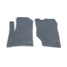 Πατάκια Σκαφάκια 3D Από Λάστιχο Για Porsche Cayenne 1 (9PA) (02-11) / VW Touareg 1 (7L) 02-10 "Star Diamond" 3 Τεμάχια Γκρι