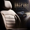 Καλύμματα Αυτοκινήτου Otom Inspire Design Universal Full Δερματίνη Σετ Εμπρός / Πίσω 11 Τεμαχίων Μπεζ INS-3509