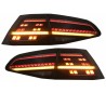 Πισινά Φανάρια Set Για Vw Golf VII 7 & 7.5 11-19 Led Bar Dynamic Facelift 7.5 GTI/R Look Φιμέ VLand