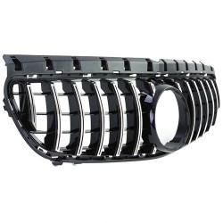 Μάσκα Για Mercedes-Benz B-Class W246 14-18 GT Amg Panamericana Look Μαύρο/Χρώμιο 1 Τεμάχιο