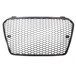Μάσκα Για Audi A5 11-16 8T/8F RS-Look Κυψελωτή Γυαλιστερό Μαύρο 1 Τεμάχιο