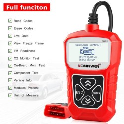 Διαγνωστικό Αυτοκινήτων Ψηφιακό OBDII / EOBD Scanner Konnwei KW310