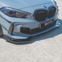 Μπροστινό Spoiler Για Bmw 1 F40 2019+ 135M & M-Packet Γυαλιστερό Μαύρο Maxton Design 1 Τεμάχιο