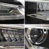 Μπροστινά Φανάρια Set Για Vw Polo 6R/6C 09-17 DRL Tube & Dynamic Φλας H7 Με Μοτέρ V-Land