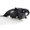 Φανάρια εμπρός led για Mercedes ML W163 (1998-2001) - μαύρα , με λάμπες (Η1) - σετ 2τμχ.