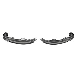 Φλας Καθρέπτη Για Audi A4 B9 15+ / A5 F5 17+  Osram Dynamic Led Canbus Μαύρο 2 Τεμάχια