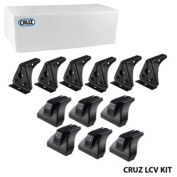 Πόδια / Άκρα Για Μπάρες & Σχάρες Οροφής CRUZ LCV 934-405 Για Opel Vivaro 01-14 H1 / Renault Trafic 01-14 H1 / Nissan Primastar 0