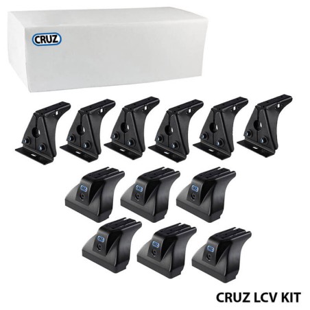 Πόδια / Άκρα Για Μπάρες & Σχάρες Οροφής CRUZ LCV 934-405 Για Opel Vivaro 01-14 H1 / Renault Trafic 01-14 H1 / Nissan Primastar 0