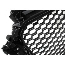 Μπροστινός Προφυλακτήρας Για Audi A3 8V 11-16 Hatchback / Sportback RS3 Look Με Μάσκα Μαύρη Γυαλιστερή
