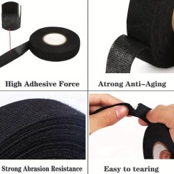 Ταινία Υφασμάτινη Fleece Smoothe "Tesa" 25mm x 25 Μέτρα 1 Τεμάχιο