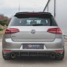 Splitters Πίσω Προφυλακτήρα Δεξιά & Αριστερά Για VW Golf VII (7) GTI 2013-2016 Μαύρο Maxton Design 2 Τεμάχια