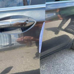 Προστατευτικά Πόρτας / Αποκρουστήρες Car+ 17cm x 1.5cm Διάφανοι 2 Τεμάχια
