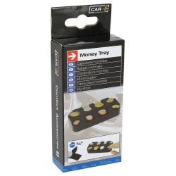 Κερματοθήκη Αυτοκινήτου Car+ Μαύρη 50x103x20mm EURO200